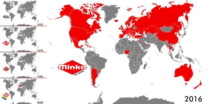 Minka mapa predaja