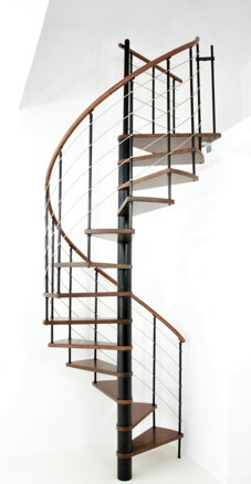 MINKA Venezia Black Walnut 160 točité schodisko