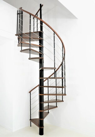 MINKA Venezia Black Walnut 160 točité schodisko