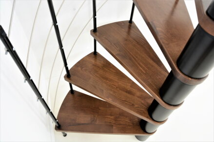 MINKA Venezia Black Walnut 160 točité schodisko