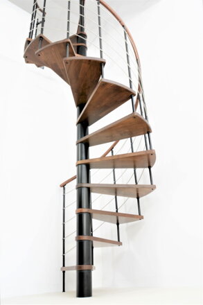 MINKA Venezia Black Walnut 160 točité schodisko