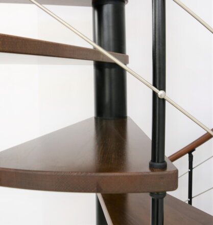 MINKA Venezia Black Walnut 160 točité schodisko